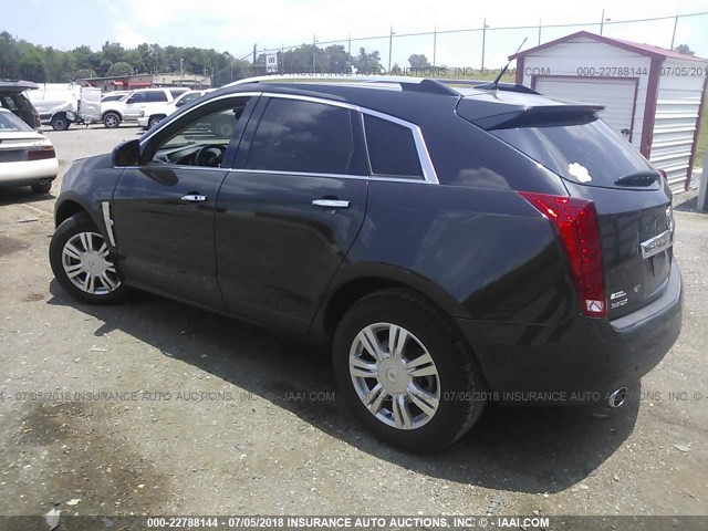 3GYFNAEY5BS513153 - 2011 CADILLAC SRX LUXURY COLLECTION BLACK photo 3