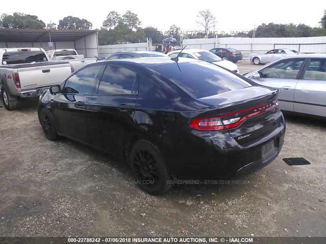 1C3CDFAA5DD230891 - 2013 DODGE DART SE/AERO BLACK photo 3