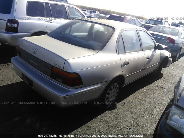 1NXAE09BXRZ206969 - 1994 TOYOTA COROLLA LE/DX TAN photo 4