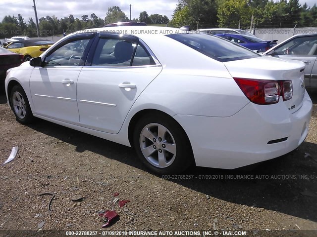 1G11B5SL2EF274137 - 2014 CHEVROLET MALIBU LS 白色 照片 3