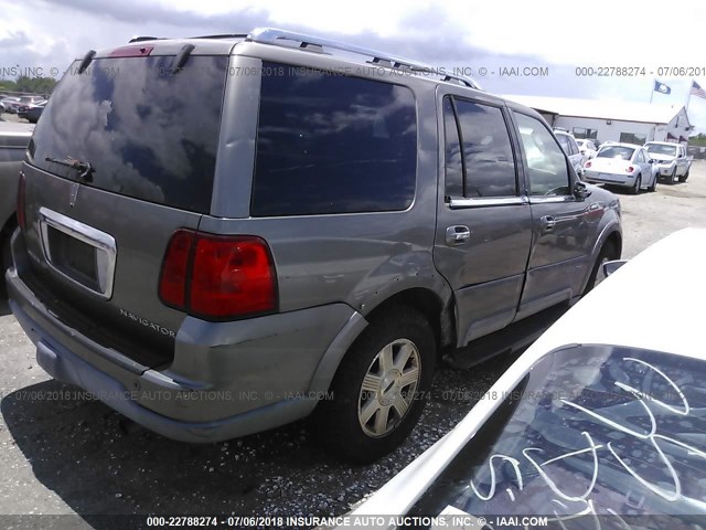 5LMFU27R74LJ18333 - 2004 LINCOLN NAVIGATOR BROWN photo 4