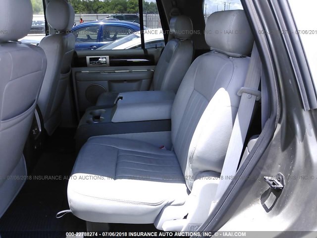 5LMFU27R74LJ18333 - 2004 LINCOLN NAVIGATOR BROWN photo 8
