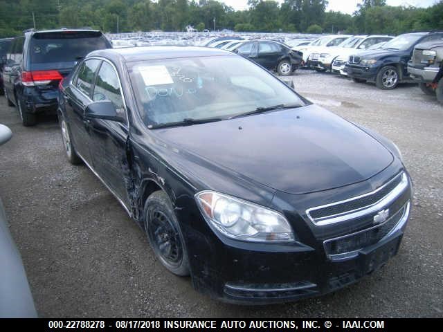 1G1ZC5E04AF175881 - 2010 CHEVROLET MALIBU 1LT შავი ფოტო 1