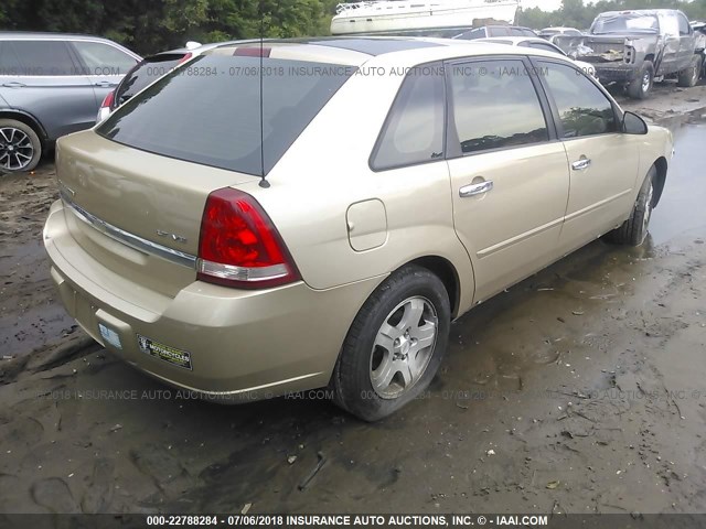 1G1ZU64804F210995 - 2004 CHEVROLET MALIBU MAXX LT GOLD photo 4