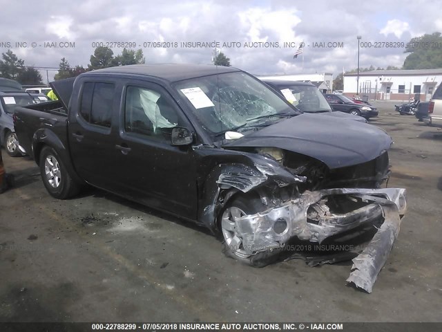 1N6AD0ER1AC433114 - 2010 NISSAN FRONTIER CREW CAB SE/LE/NISMO GRAY photo 1