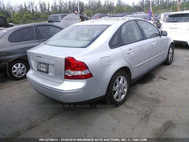 YV1MS382572269817 - 2007 VOLVO S40 2.4I SILVER photo 4