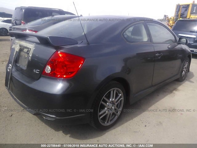JTKDE167X60099182 - 2006 TOYOTA SCION TC 蓝色 照片 4