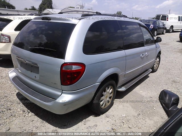 2C4GP54LX1R345927 - 2001 CHRYSLER TOWN & COUNTRY LXI SILVER photo 4