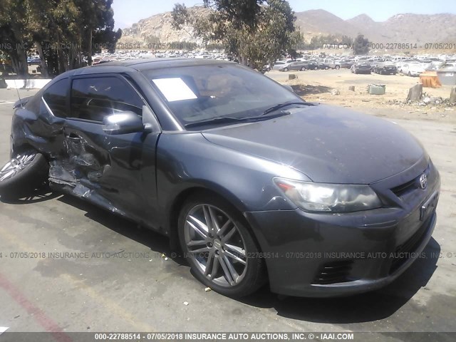 JTKJF5C74B3006905 - 2011 TOYOTA SCION TC 灰色 照片 1
