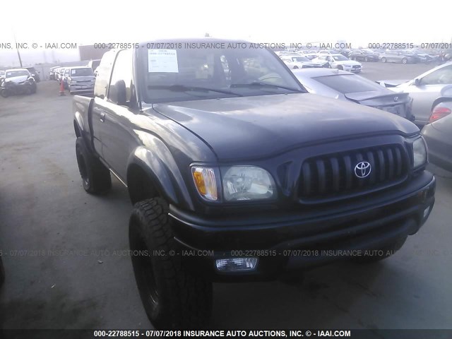 5TESN92N84Z339716 - 2004 TOYOTA TACOMA XTRACAB PRERUNNER შავი ფოტო 1