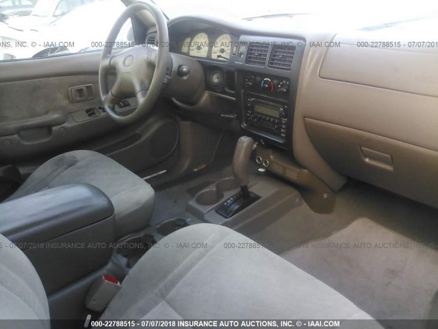 5TESN92N84Z339716 - 2004 TOYOTA TACOMA XTRACAB PRERUNNER შავი ფოტო 5