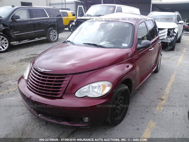 3C4FY48B63T610573 - 2003 CHRYSLER PT CRUISER CLASSIC RED photo 2