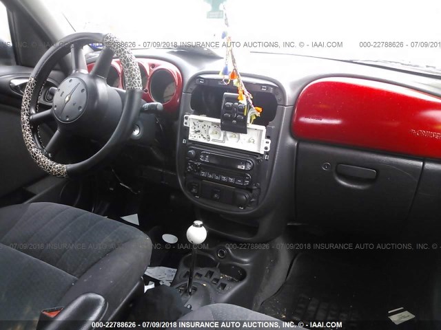 3C4FY48B63T610573 - 2003 CHRYSLER PT CRUISER CLASSIC 红色 照片 5