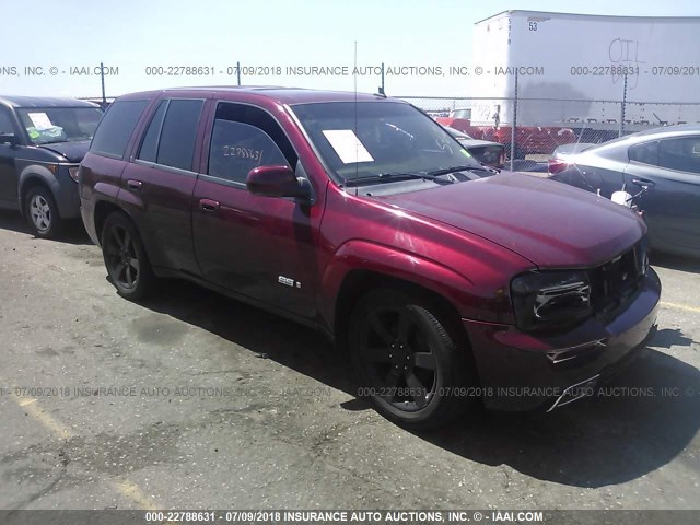 1GNET13H372271242 - 2007 CHEVROLET TRAILBLAZER SS RED photo 1