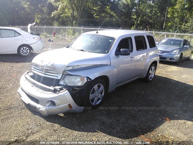3GNBAAFW0BS639988 - 2011 CHEVROLET HHR LS SILVER photo 2
