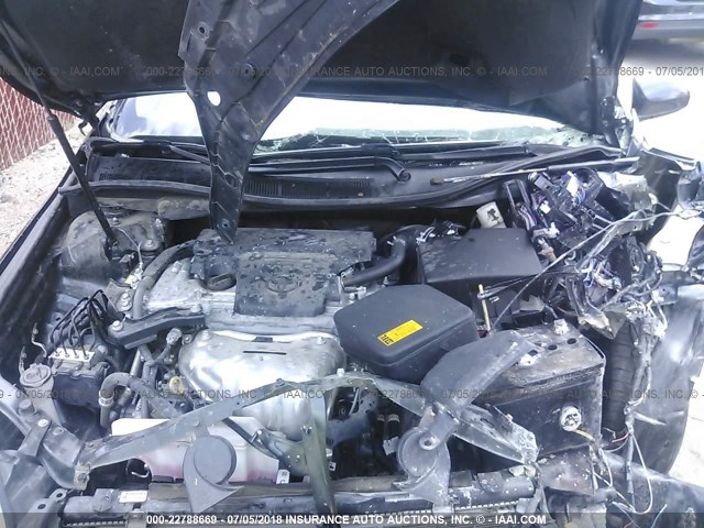 4T1BF1FK5FU901187 - 2015 TOYOTA CAMRY LE/XLE/SE/XSE 深蓝色 照片 10