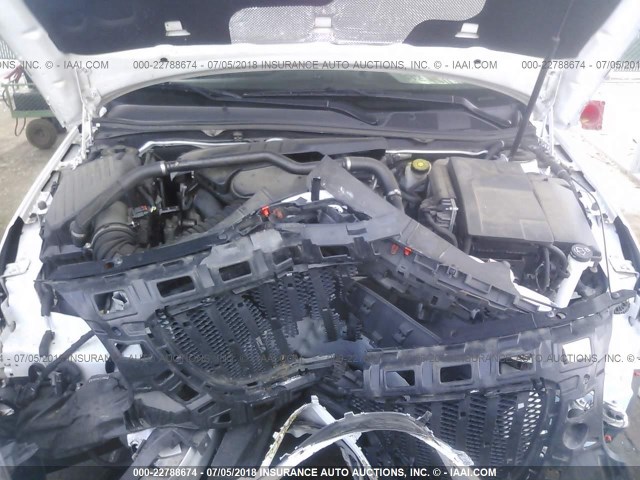 2G4GR5EK3C9166367 - 2012 BUICK REGAL WHITE photo 10