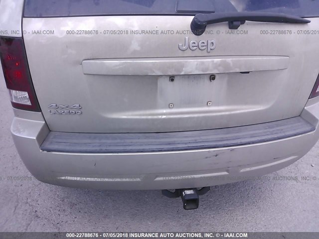 1J8GR48K07C507421 - 2007 JEEP GRAND CHEROKEE LAREDO/COLUMBIA/FREEDOM 棕色 照片 6