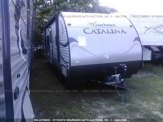 5ZT2CASB1EA017488 - 2014 COACHMEN 273BH  GRAY photo 1