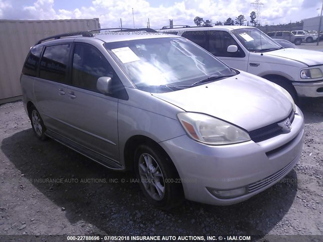 5TDZA22C85S309257 - 2005 TOYOTA SIENNA XLE/XLE LIMITED SILVER photo 1