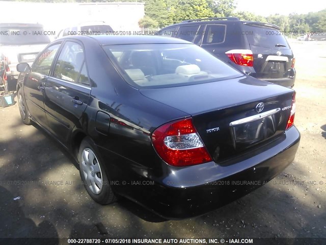 4T1BE32K82U562973 - 2002 TOYOTA CAMRY LE/XLE/SE 黑色 照片 3