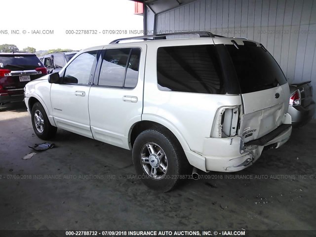 1FMZU75W24ZA03612 - 2004 FORD EXPLORER LIMITED WHITE photo 3