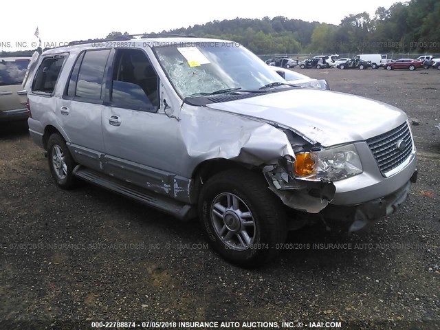1FMRU15W73LC01830 - 2003 FORD EXPEDITION XLT SILVER photo 1
