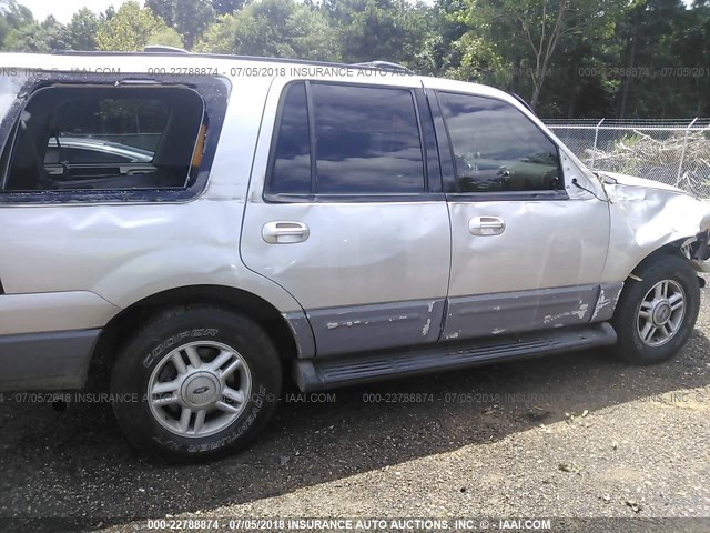 1FMRU15W73LC01830 - 2003 FORD EXPEDITION XLT SILVER photo 6