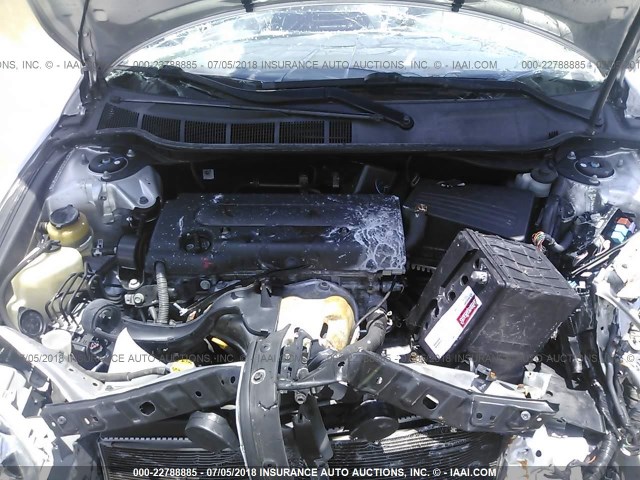 4T1BE46K09U368822 - 2009 TOYOTA CAMRY SE/LE/XLE 银色 照片 10