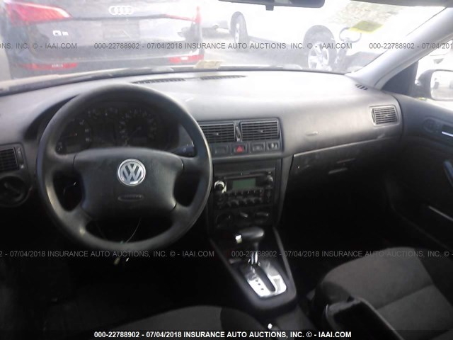 9BWGL61J144003820 - 2004 VOLKSWAGEN GOLF GLS BLACK photo 5