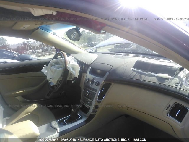 1G6DK5E32C0116772 - 2012 CADILLAC CTS PERFORMANCE COLLECTION Красный фото 5