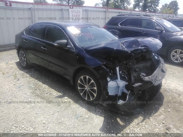 4T1BK1EB1GU195088 - 2016 TOYOTA AVALON XLE PLUS/PREMIUM/TOUR/LTD BLACK photo 1