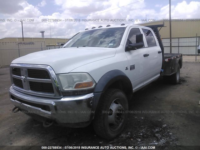 3D6WU7CLXBG529509 - 2011 DODGE RAM 5500 ST/SLT/LARAMIE WHITE photo 2