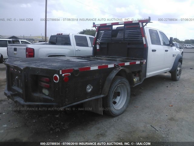 3D6WU7CLXBG529509 - 2011 DODGE RAM 5500 ST/SLT/LARAMIE WHITE photo 4