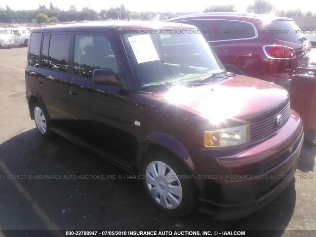 JTLKT334464049322 - 2006 TOYOTA SCION XB იასამნისფერი ფოტო 1