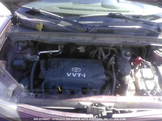 JTLKT334464049322 - 2006 TOYOTA SCION XB იასამნისფერი ფოტო 10