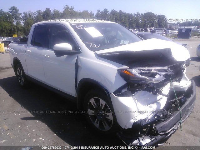 5FPYK2F6XHB010902 - 2017 HONDA RIDGELINE RTL WHITE photo 5