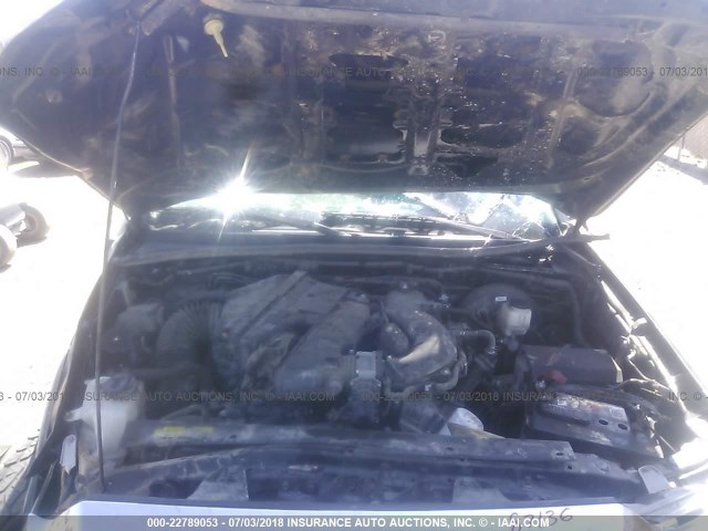 3TMLU4EN1DM105081 - 2013 TOYOTA TACOMA DOUBLE CAB მწვანე ფოტო 10