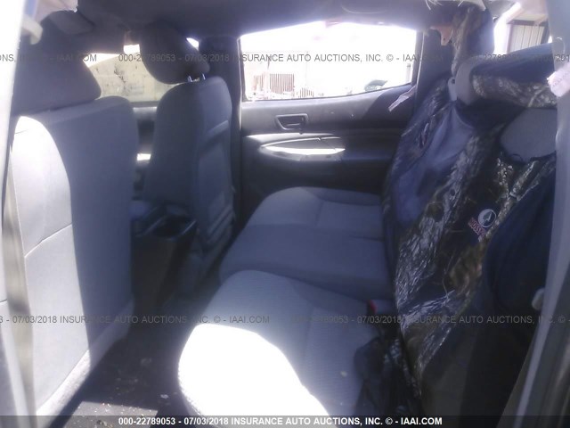 3TMLU4EN1DM105081 - 2013 TOYOTA TACOMA DOUBLE CAB მწვანე ფოტო 8