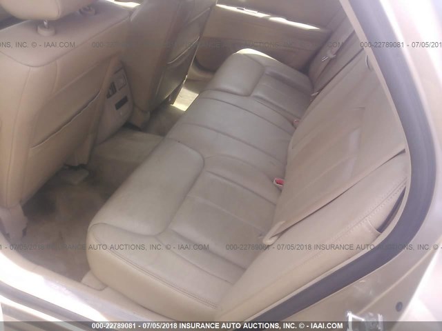 1G6KD57976U113804 - 2006 CADILLAC DTS GOLD photo 8