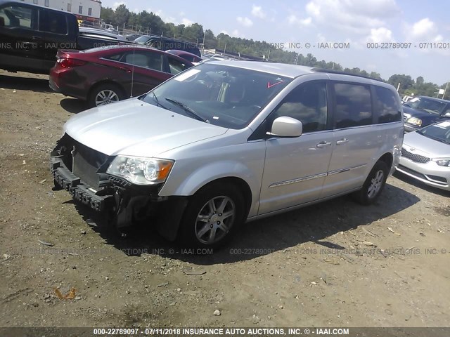 2C4RC1BG7CR144959 - 2012 CHRYSLER TOWN & COUNTRY TOURING GRAY photo 2