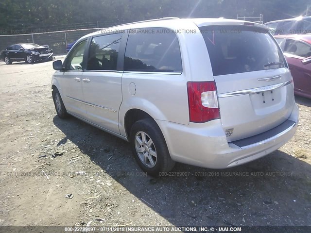 2C4RC1BG7CR144959 - 2012 CHRYSLER TOWN & COUNTRY TOURING GRAY photo 3