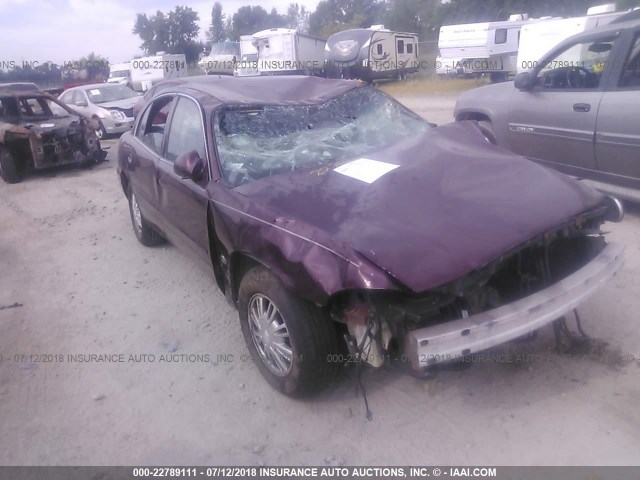 1G4HR54K65U165774 - 2005 BUICK LESABRE LIMITED BURGUNDY photo 1