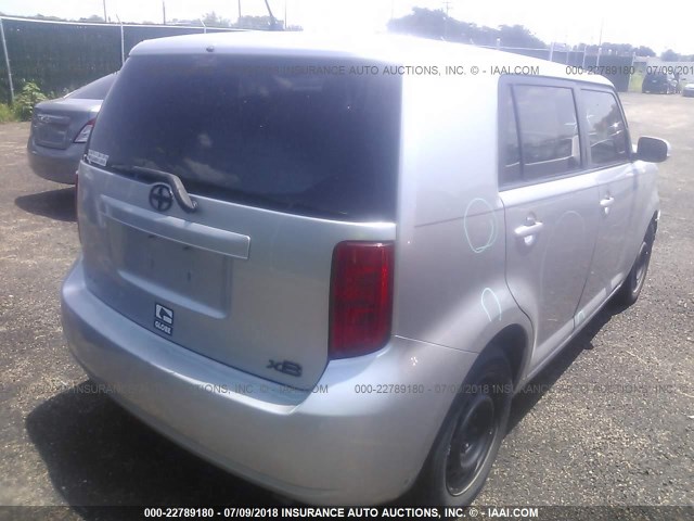 JTLKE50E081021024 - 2008 TOYOTA SCION XB Күміс фото 4