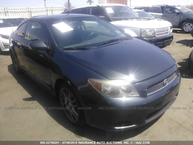 JTKDE177470216416 - 2007 TOYOTA SCION TC GRAY photo 1