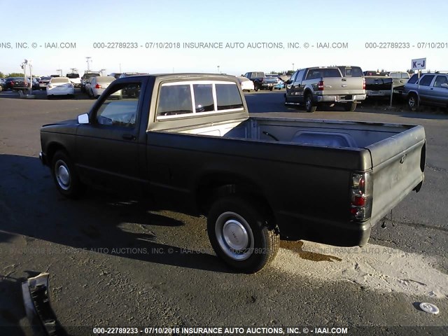 1GTCS14BXD8513661 - 1983 GMC S TRUCK S15 BLACK photo 3