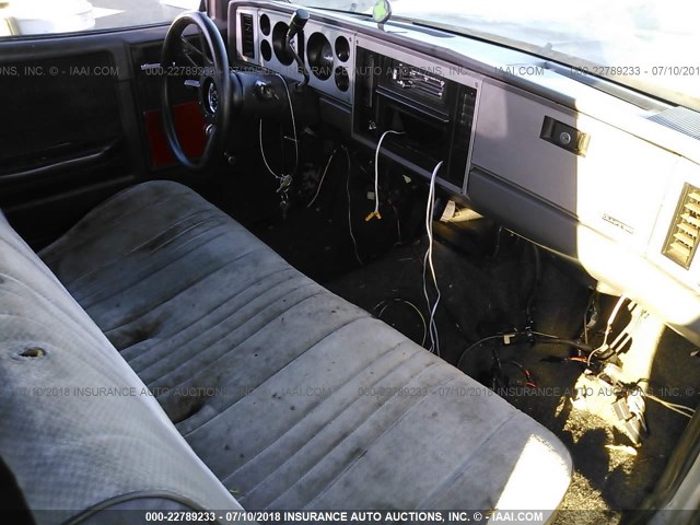 1GTCS14BXD8513661 - 1983 GMC S TRUCK S15 BLACK photo 5