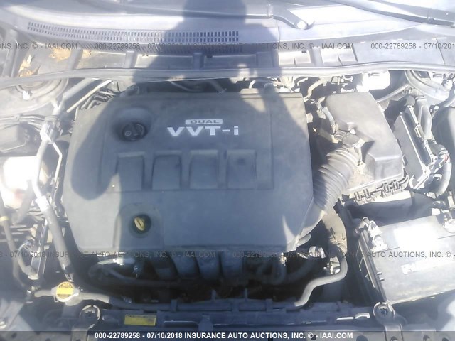 2T1BU40E49C136800 - 2009 TOYOTA COROLLA S/LE/XLE Boz foto 10