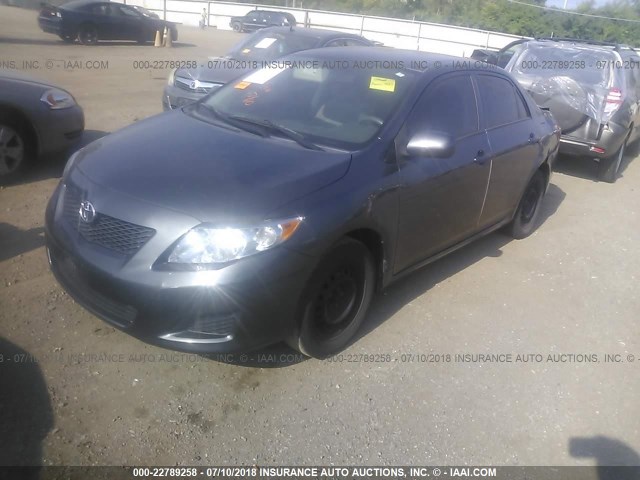 2T1BU40E49C136800 - 2009 TOYOTA COROLLA S/LE/XLE Boz foto 2