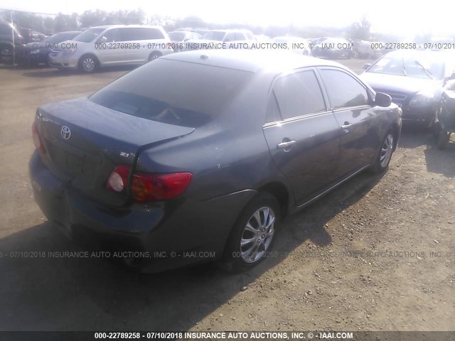 2T1BU40E49C136800 - 2009 TOYOTA COROLLA S/LE/XLE Boz foto 4